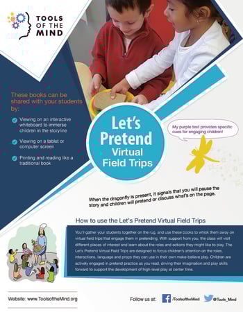 Lets Pretend front flyer tip sheet copy